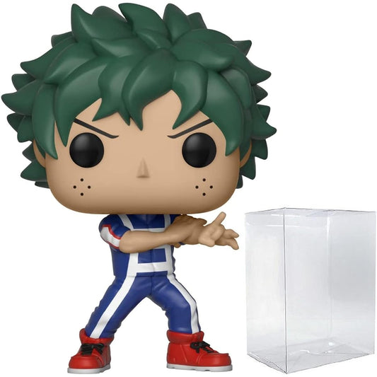 POP My Hero Academia - Training Deku (Midoriya Izumi) Funko Pop! Vinyl Figure (Includes Compatible Pop Box Protector Case) Multicolor 3.75"