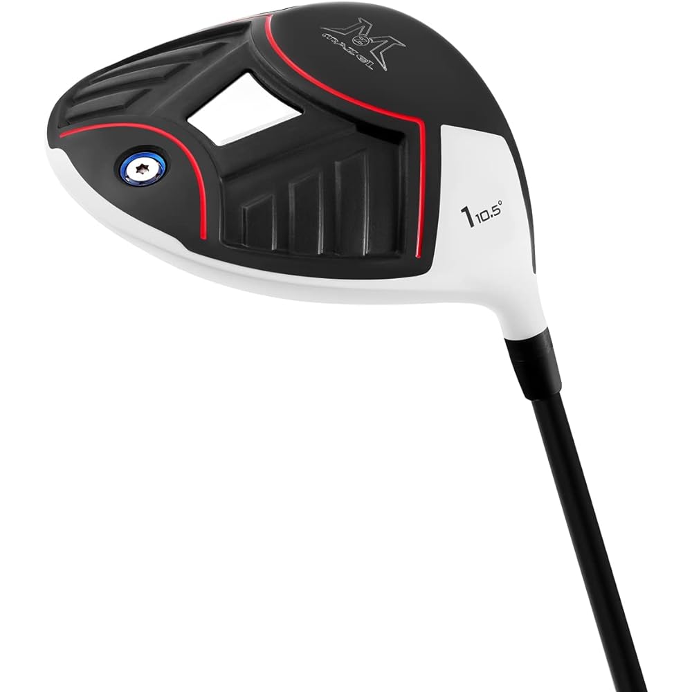 MAZEL Golf Driver Club Carbon Shaft Right-handed Men's Flex: S, R, SR Number: 1W