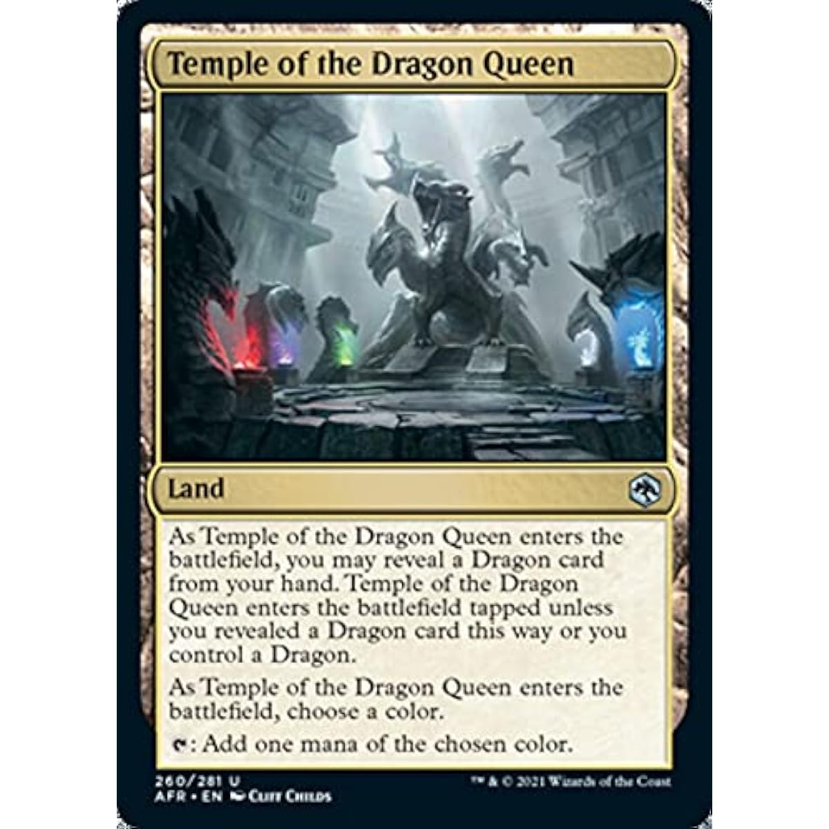 Magic: The Gathering - Temple of the Dragon Queen (260) - Adventures in the Forgotten Realms
