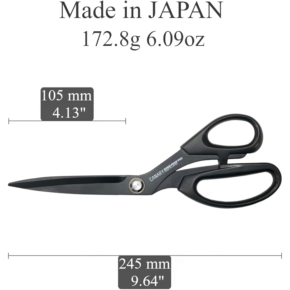 Hasegawa Knives CANARY SE-245F Bond Free PRO 245mm Fluorine Coat Black