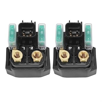 For Suzuki Burgman AN 250 400 DL 650 1000V Power Supply GSR750 GSX 600 750 F Katana GSX 1200 Inazuma Motorcycle Starter Relay Relay (Color : 2 pcs)