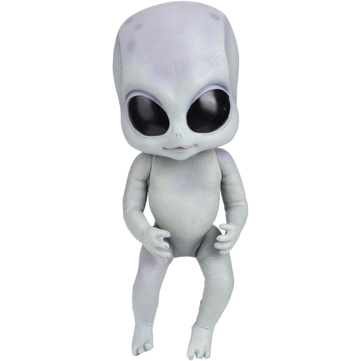 Alien Baby Doll, 13.8 Inch Alien Doll Highly Simulation Soft Toddler Alien Doll Handmade Soft Vinyl, Collection Gift for Kids Adults (Alien)