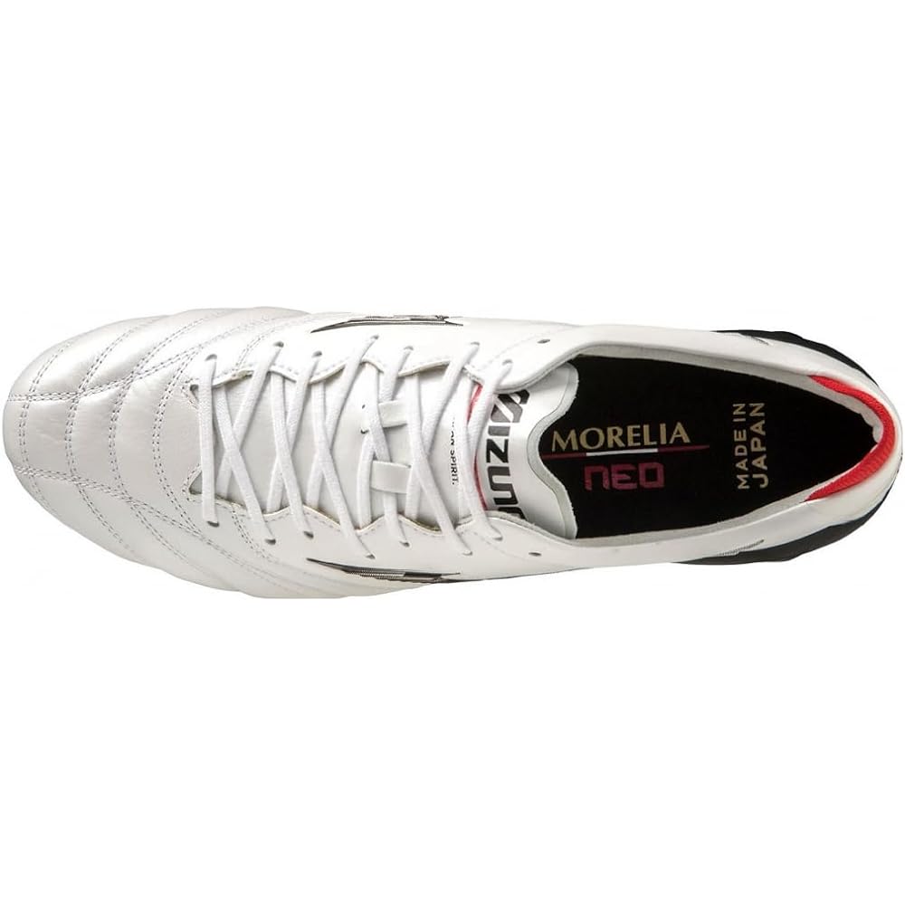 MIZUNO MIZUNO MORELIA NEO IV JAPAN MORELIA NEO 4 JAPAN P1GA233009 White x Black x Chinese Red Soccer Spikes
