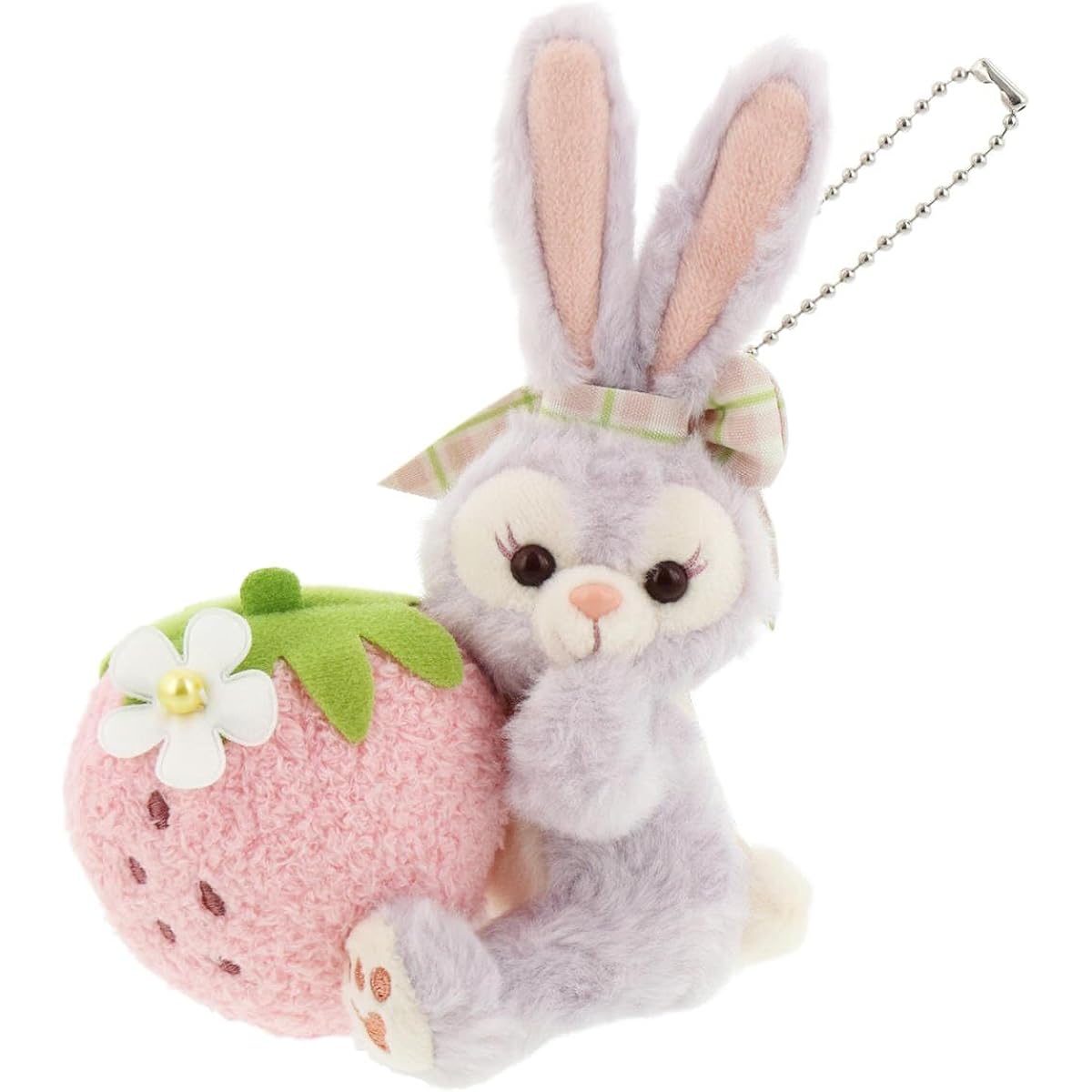 Tokyo Disney Resort Stella Lou Plush Charm Duffy & Friends Heartfelt Strawberry Gift Tokyo Disney Resort Exclusive Strawberry