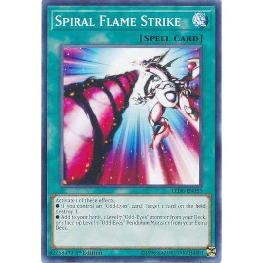Spiral Flame Strike - LED6-EN055 - Common - First Edition