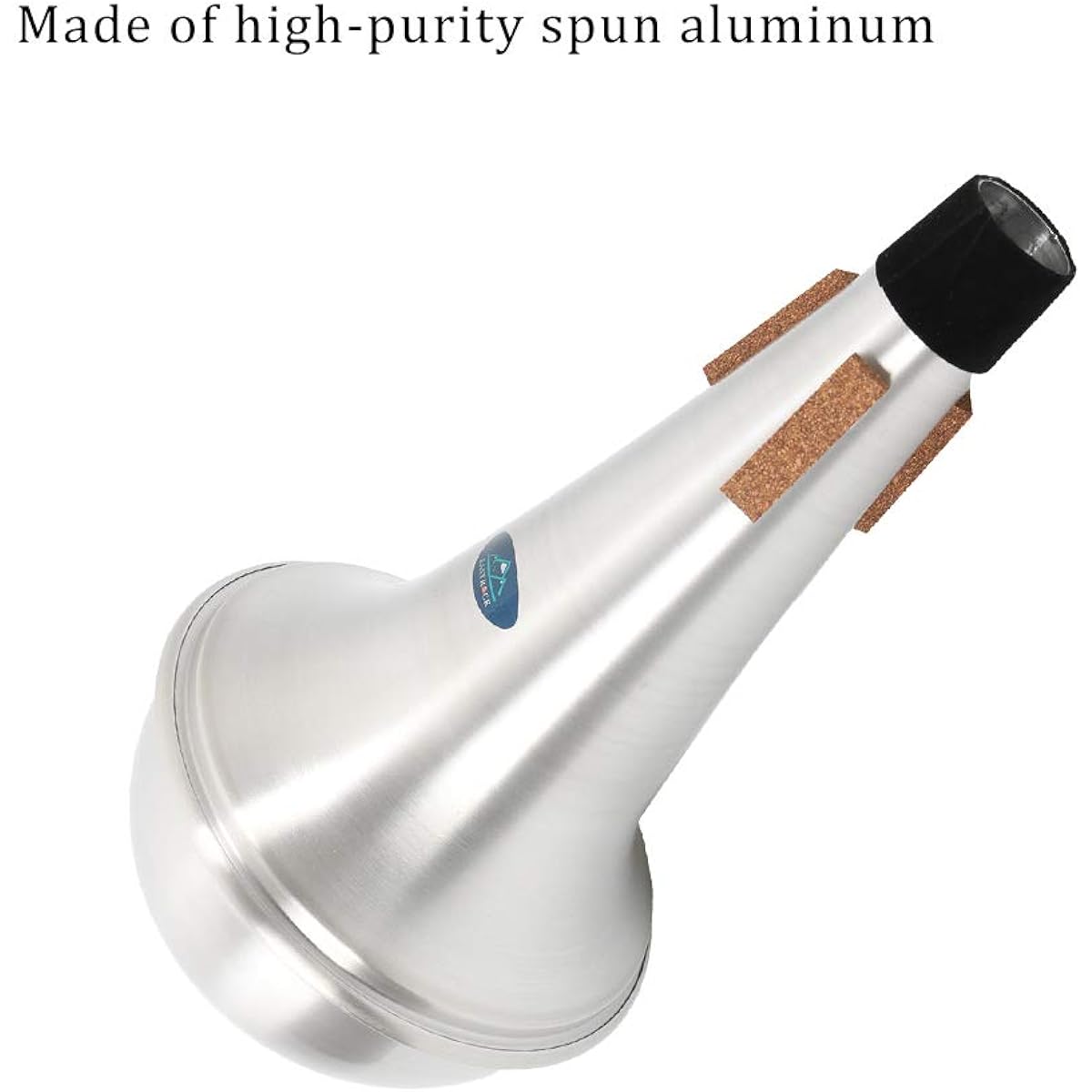EASTROCK Lightweight Aluminum Trombone Practice Mute Trombone Straight Mute