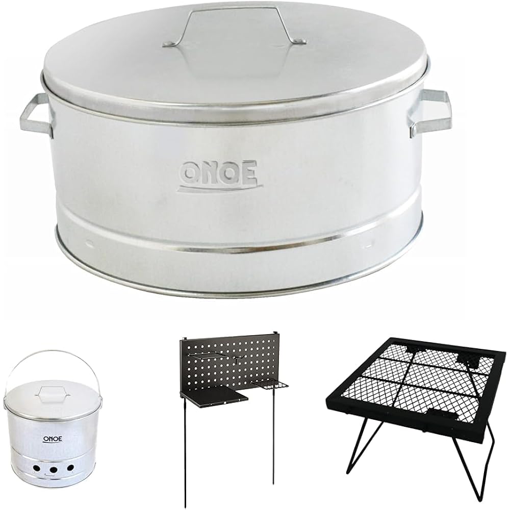 Onoe Seisakusho (ONOE) All-Purpose Cooker BBQ Camping that can be used on the barbecue stove