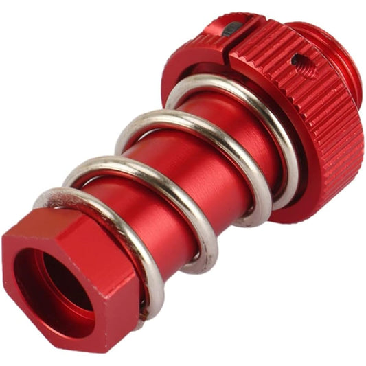 Aluminum Servo Saver Tube with Clamp Nuts for Arrma 1/8 Kraton 6s Senton Talion Typhon 1/7 Infraction Mojave Upgrade Parts Red