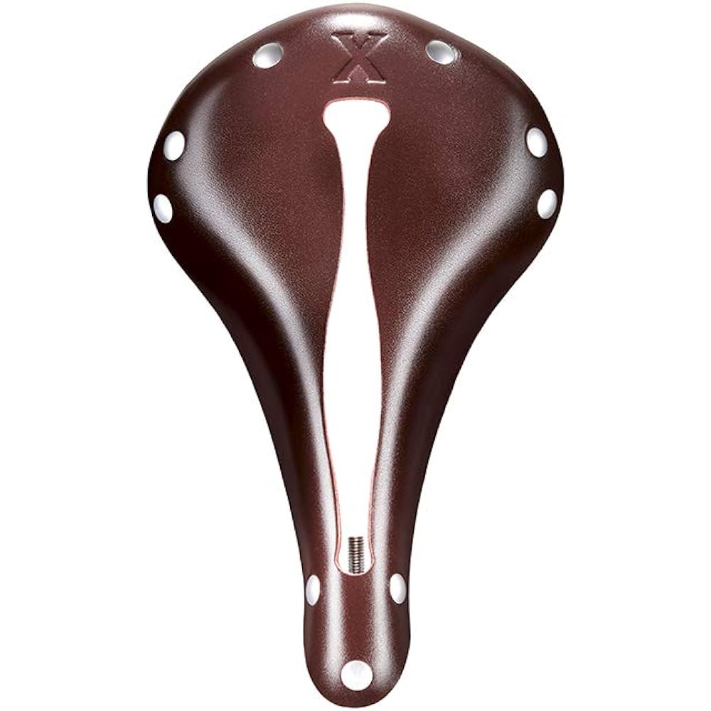 Selle Anatomica x2 Oxblood Silver
