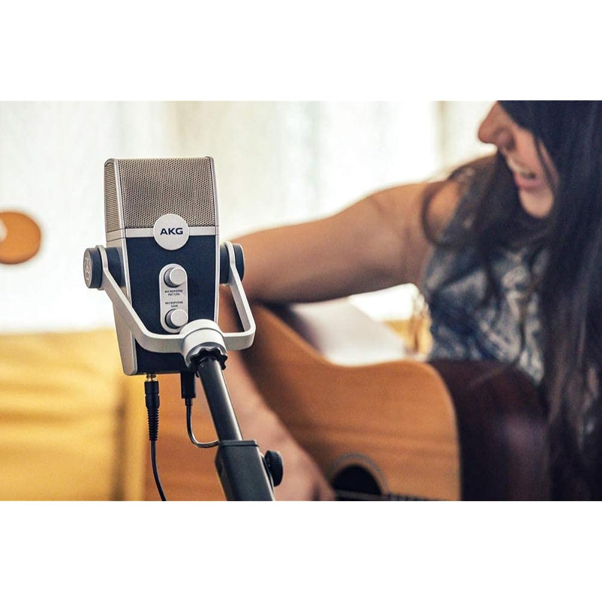 AKG Lyra-Y3 Condenser Microphone USB Connection Compatible Hibino 3 Year Warranty Model