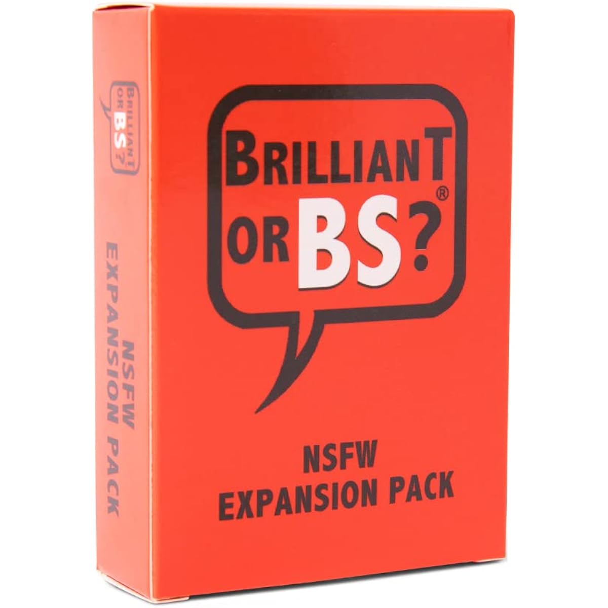 Brilliant or BS? NSFW Expansion Pack [Fun Bluffing Game for 4-6 Players, Party Game for Adults 18+]