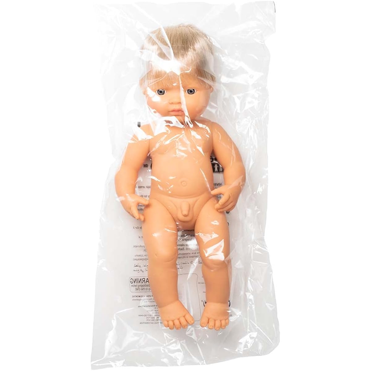 Miniland 15'' Anatomically Correct Baby Doll, Caucasian Boy by Miniland