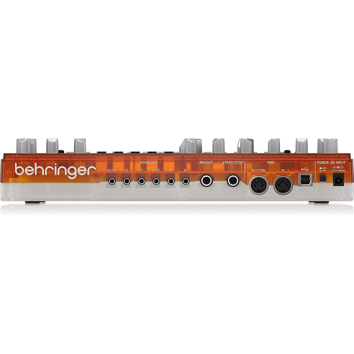 Behringer Analog Drum Machine USB/DIN MIDI Compatible 16 Step Sequencer with Analog Distortion RD-6-TG