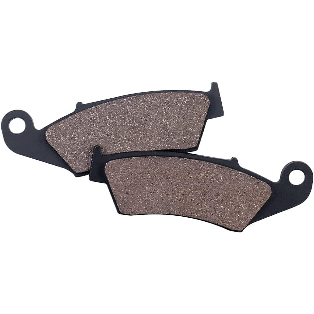 Cyleto Front and Rear Brake Pads for Suzuki DRZ400 DR-Z 400 DR-Z400 2000-2009 / DR-Z400 SM DRZ400SM DR-Z 400SM 2005-2009