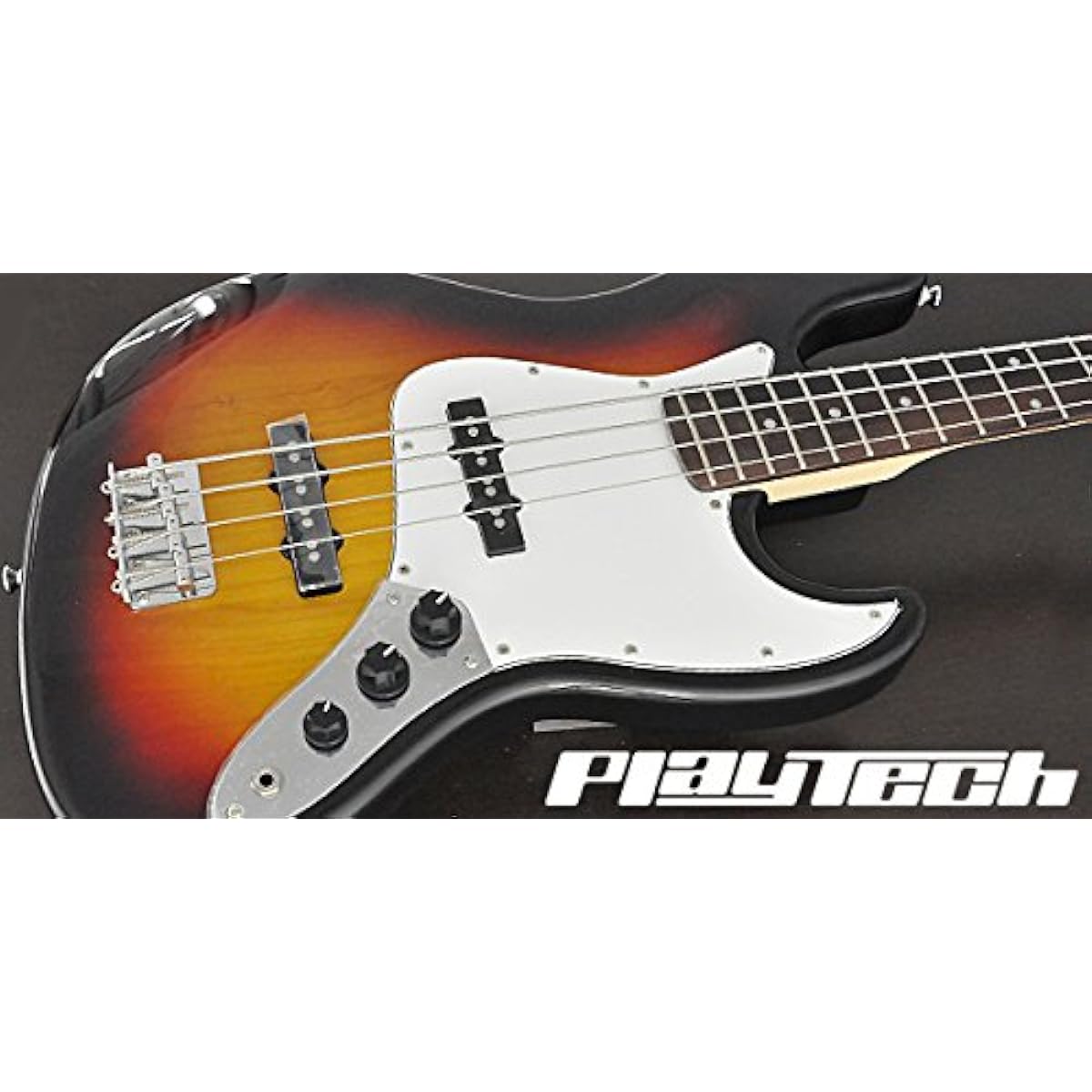 PLAYTECH Electric Base JB420 SUNBURST Jazz Base Type