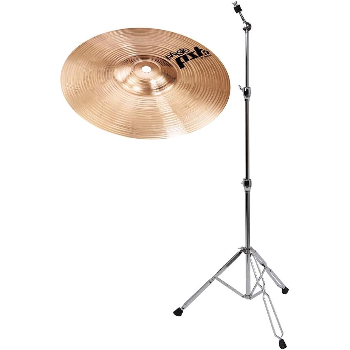 [For Cajon] PAiSTE PST-5N Splash 10 + CS-01 Splash Cymbal + Cymbal Stand Set