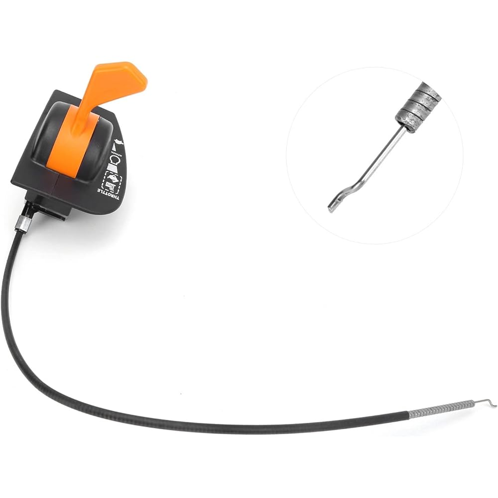 fascinatte Throttle Choke Cable Control for John Deere D100 D105 D110 D120 GY21983