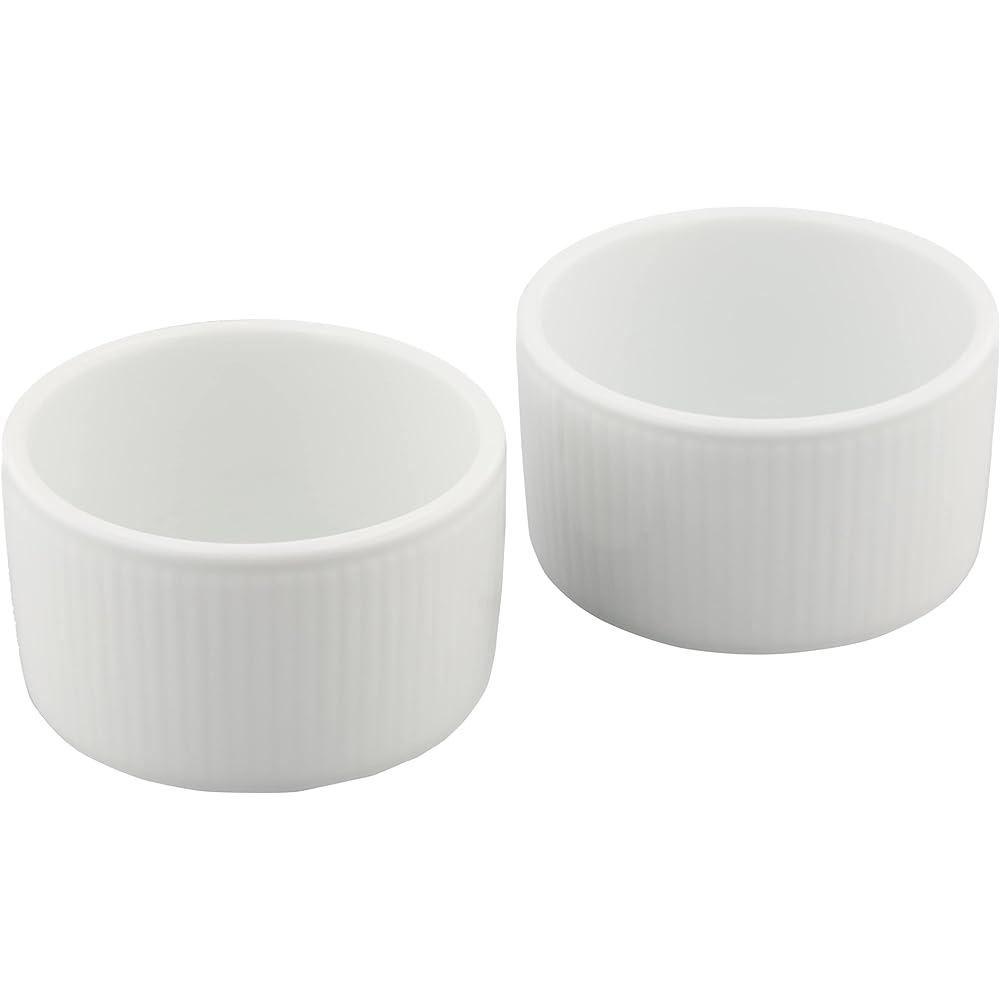 ROYAL COPENHAGEN [Regular Import] Royal Copenhagen Blue Fluted Mega Ovenware Souffle Pair 1025513