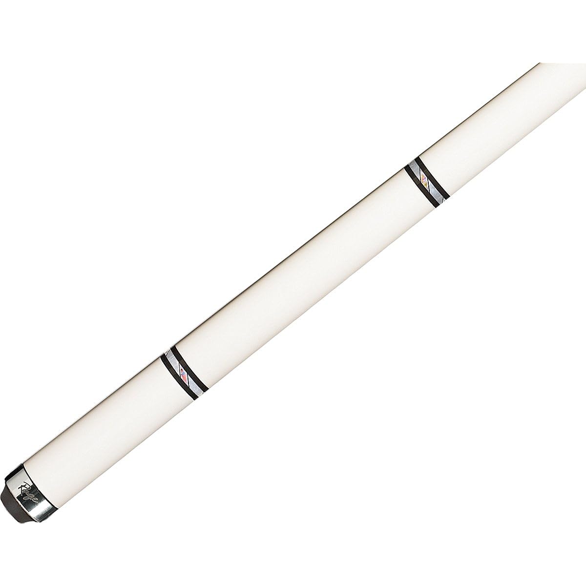 Rage RG98 Graphic Pearl White with Black and Silver Band Cue