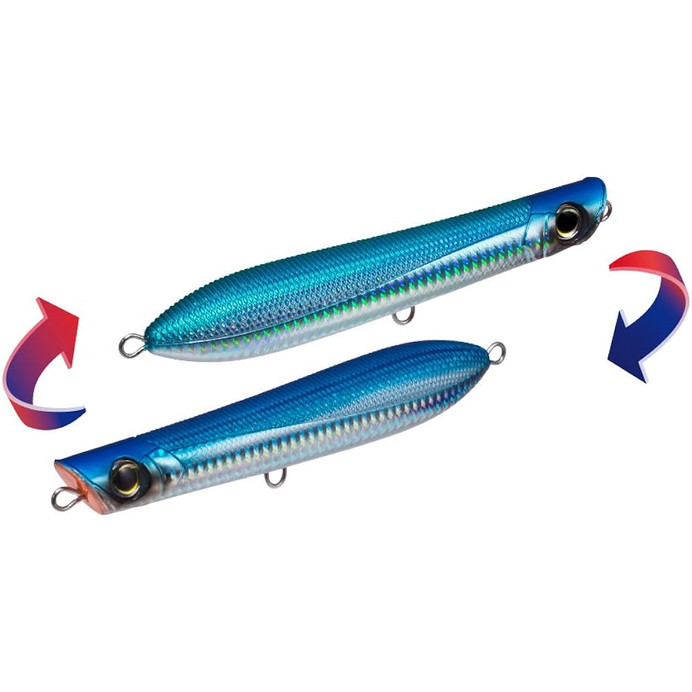 YO-ZURI Pencil Bait BIG GAME Surface Cruiser 45g 150mm Holo Blue CHB