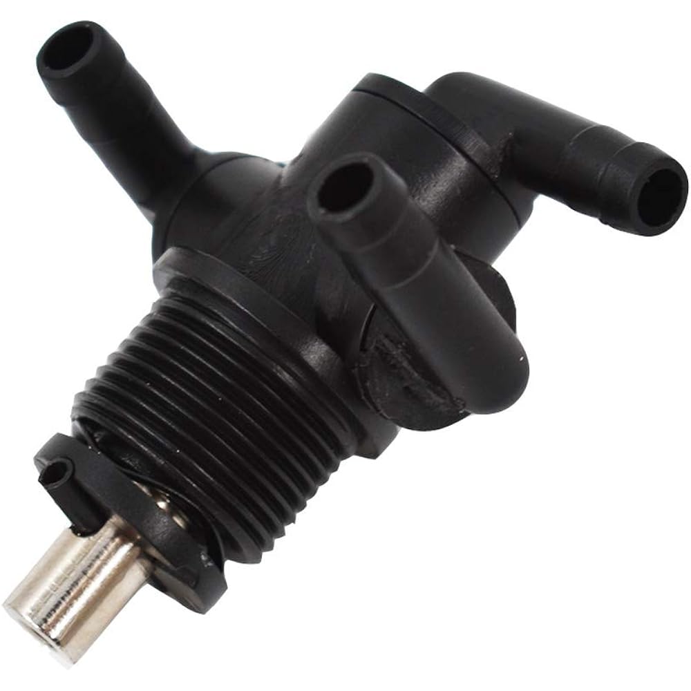 3-way fuel shutoff valve. Fits 325, 330, 335 400, 425 500, 600 700, Polaris Sportsman ATP, ATV, Magnum Ranger, Trail Blazer, Boss Worker Xpedition Xplorer 7052161.