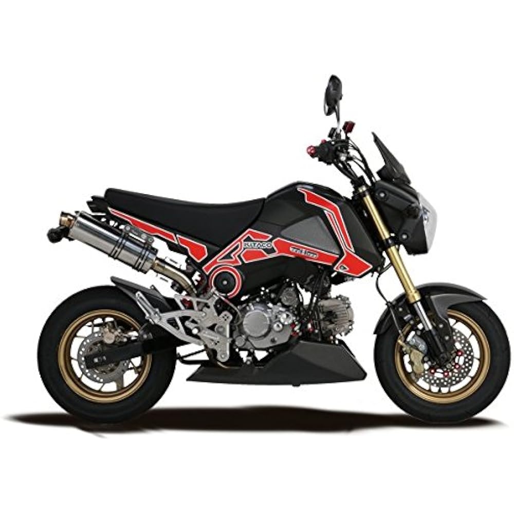 KITACO Cell Motor Cover Gold 316-1432030 + Union Bar End Cap Gold 506-1157210 + Master Cylinder Guard Gold 500-1830910 New and Old Grom Set Product