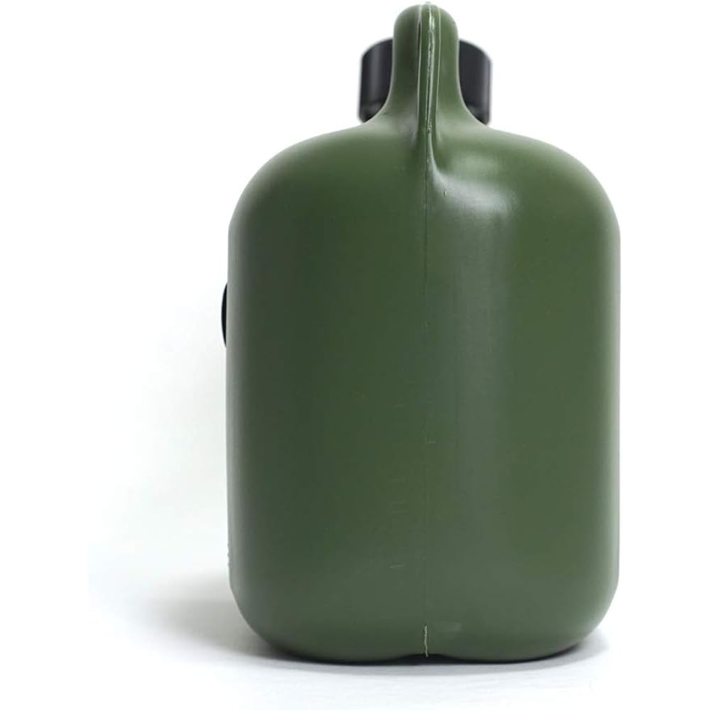 Hunersdorff Fuel Tank [Reliable Genuine Product with Warranty] Poly Tank Fuel Campro 5L Water Tank Fuel White Gasoline Kerosene Tank Canister Camp (olive)
