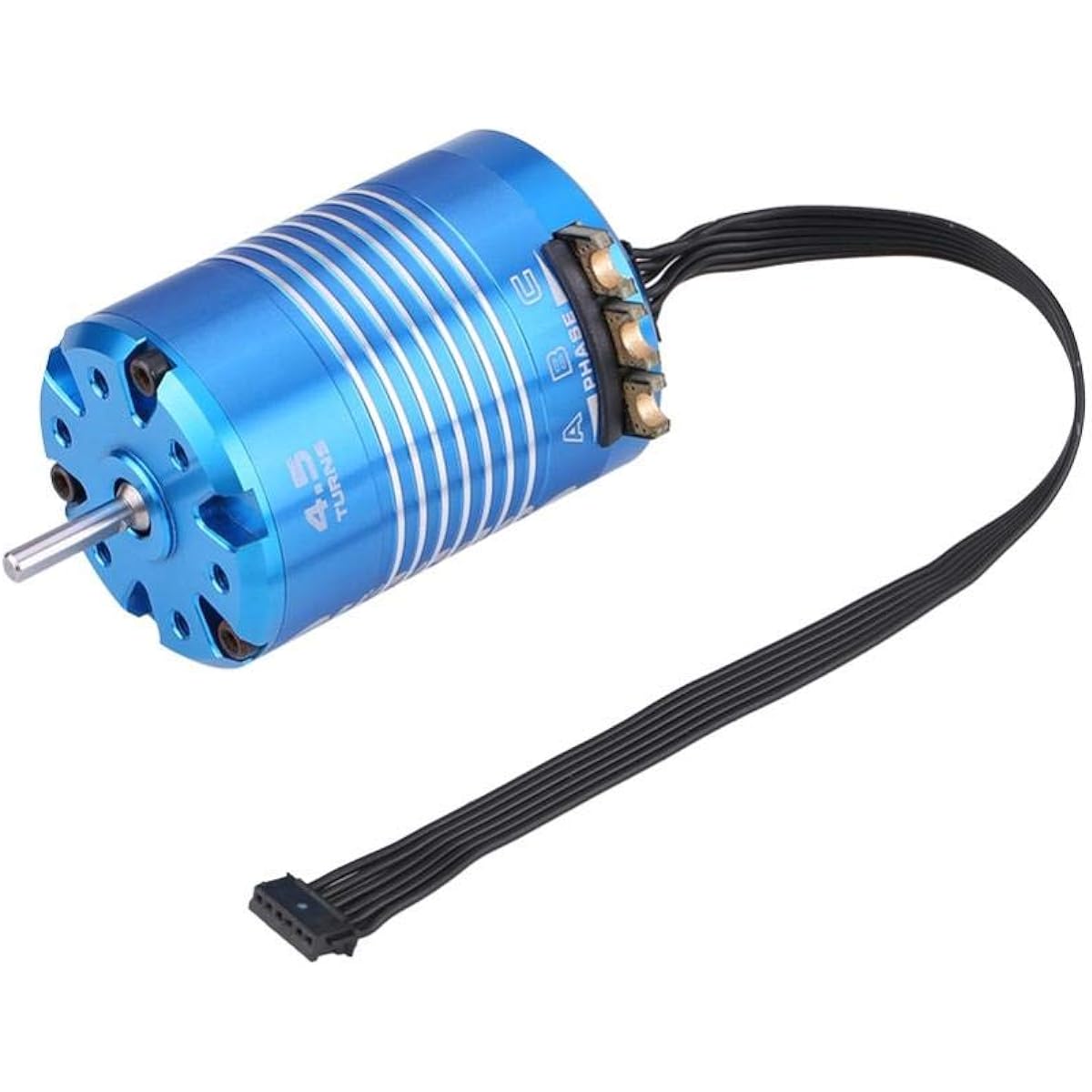 Brushless Motor RC Car Motor 1/10 Brushless Motor with Cable 2 Pole 540 4.5T/13.5T Sensor Brushless Motor RC Parts 1/10 Remote Control Car Accessories Parts (4.5T)