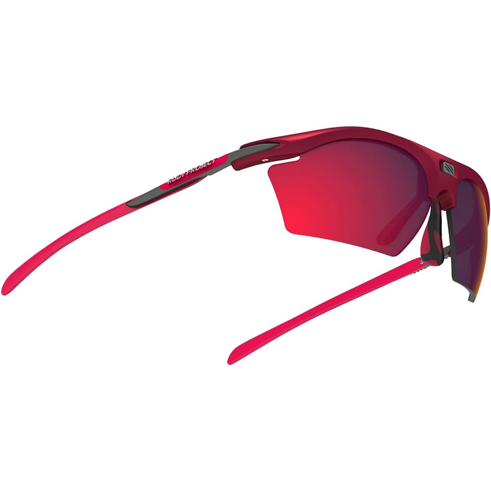 [RUDYPROJECT] Sunglasses Rydon Slim Merlo Matte Frame Multi Laser Red Lens Lens Width: 66mm Bridge Width: 12mm Temple Length: 133mm Height: 40mm