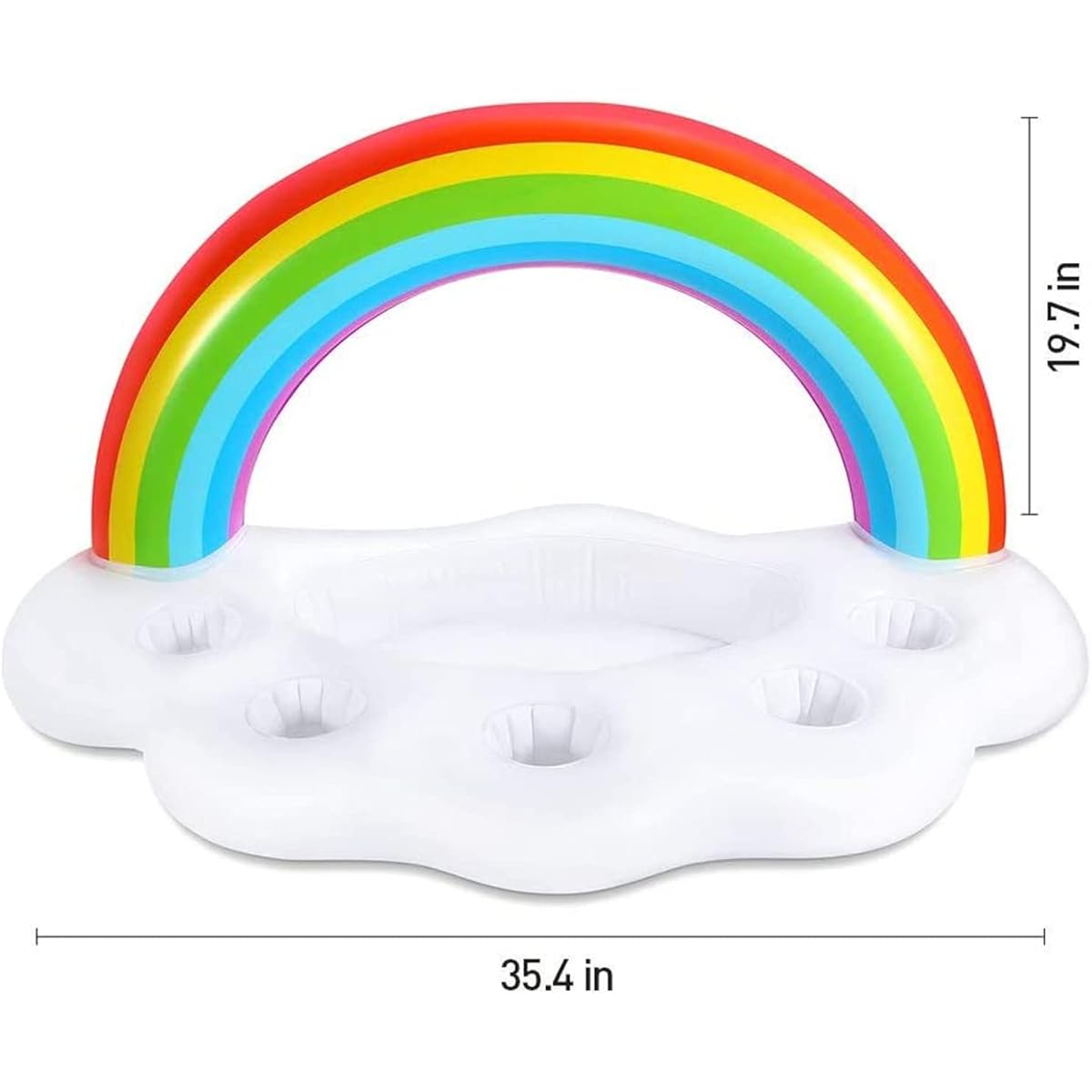 Floating Drink Holder - Upgraded Pool Drink Floats for Hot Tub Beach Summer Party Decorations