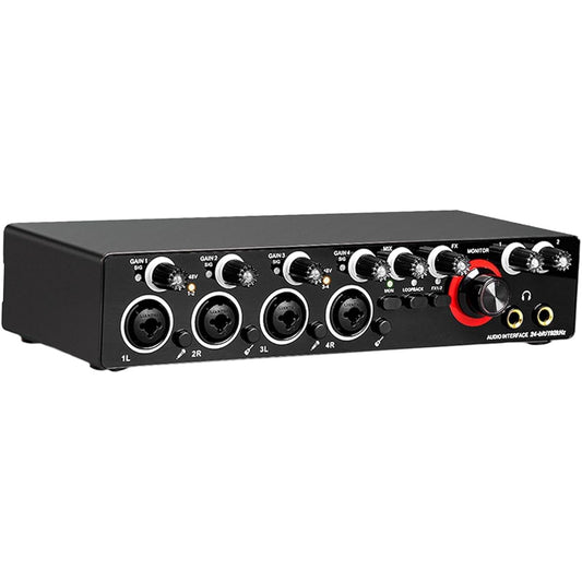 aternee PC Laptop Sound Card Audio Adapter for Recording Podcasting Live Streaming