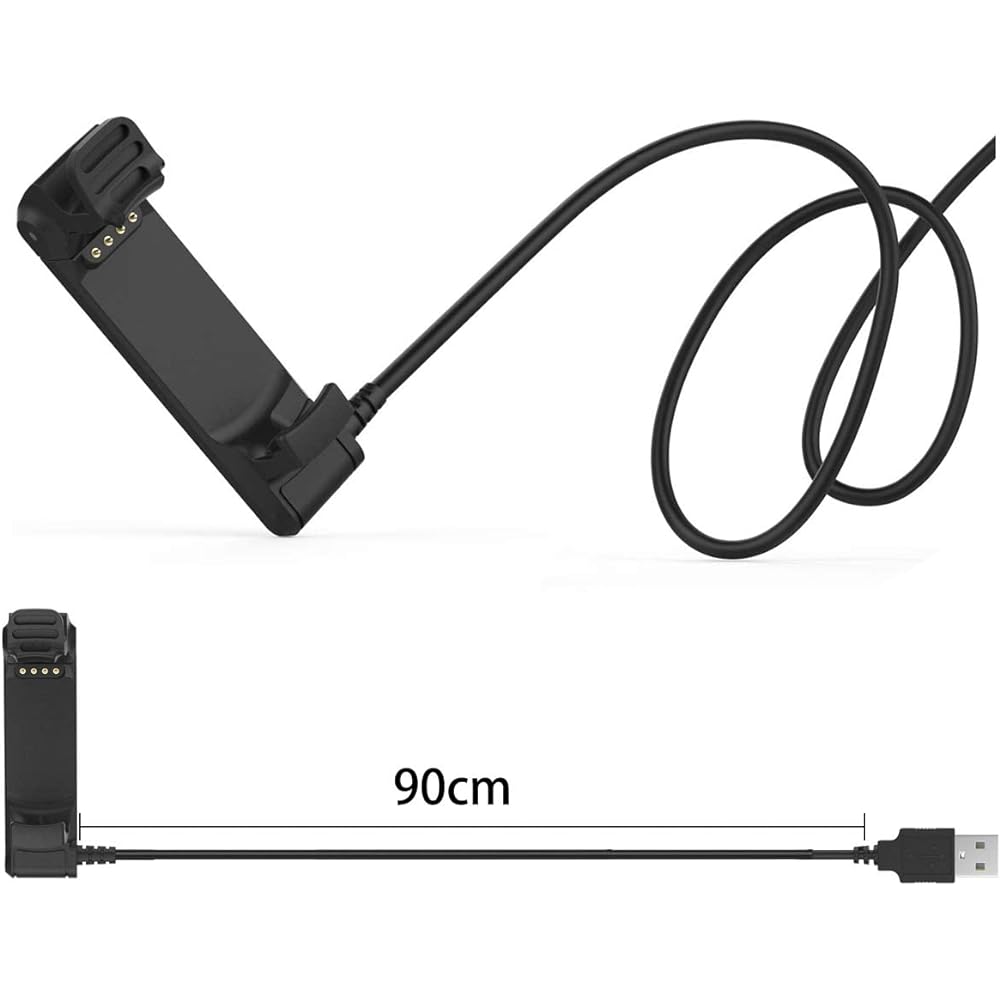 BUTEFO Garmin Charging Cable for GARMIN Garmin Charging Cable Garmin Charger Charging Cable Charging Cradle For ForeAthlete/Forerunner 220J/220 Black