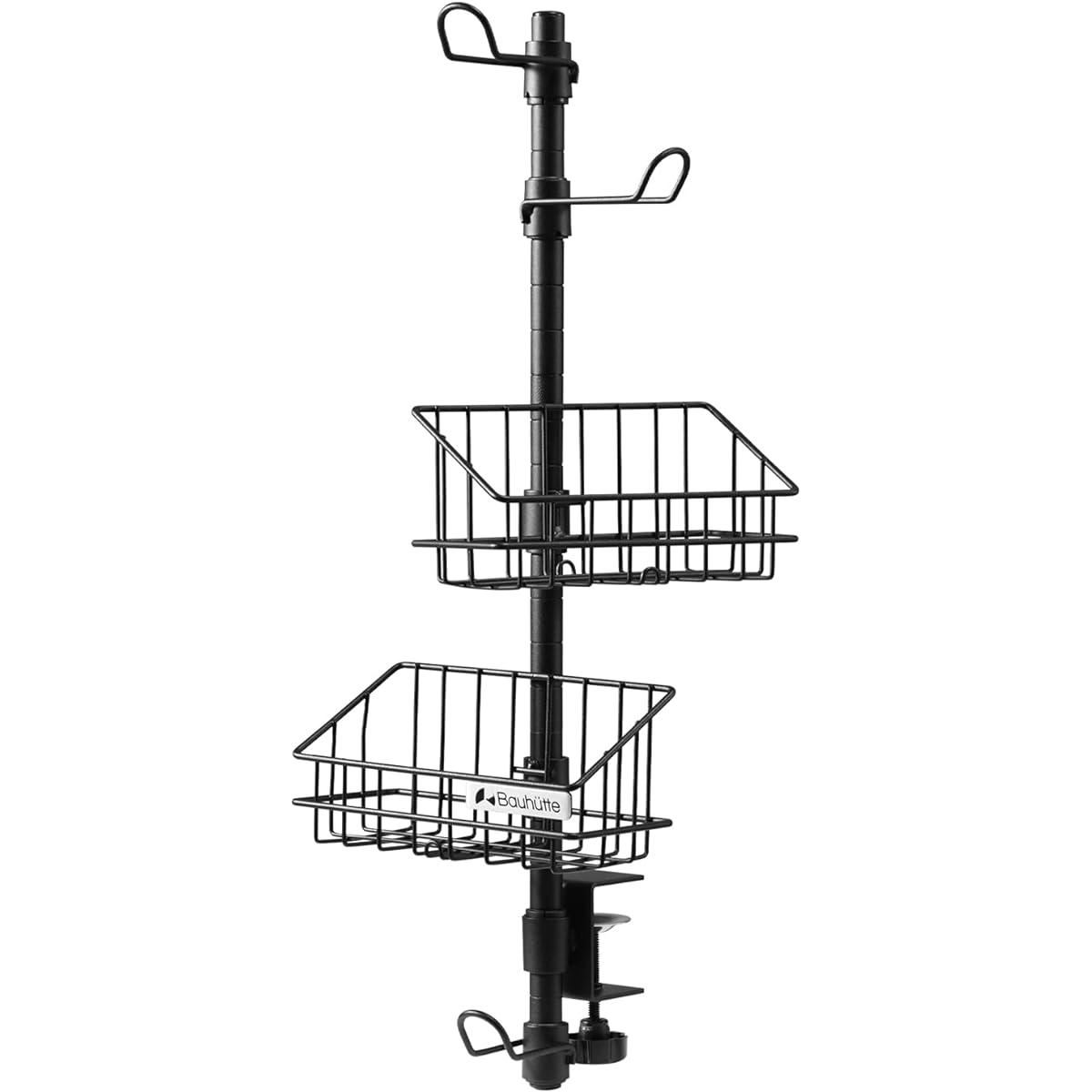 Bauhutte () Headset Tower BHP-S200-BK Headphone Stand Controller Stand Tabletop Under Desk Storage Clamp Fixed