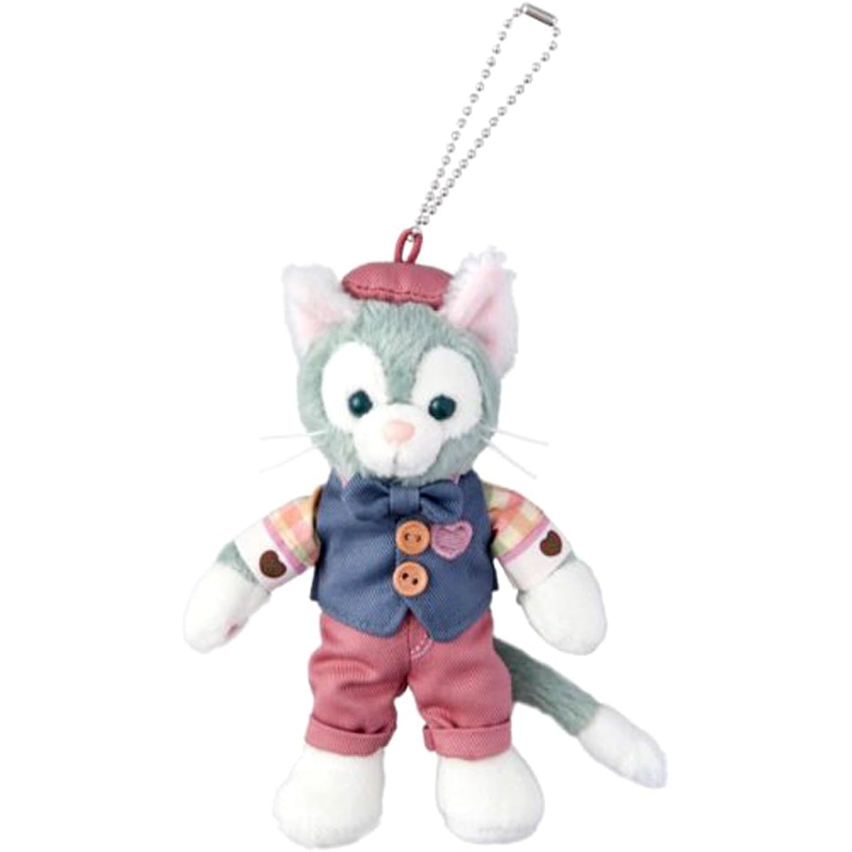 Gelatoni Plush Badge Sweet Duffy 2017 Valentine's Day Duffy Disney Sweet Duffy [Tokyo DisneySea Exclusive]