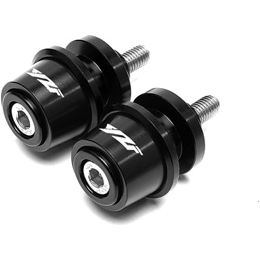 Uminino 6mm Motorcycle Accessories CNC Swing Arm Spool Slider Stand Screw Fits for Yamaha YZF R6 YZF-R6 2000-2021 2020 YZF R1 YZFR1 Swing Arm Slider Spool (Size: S Blue)