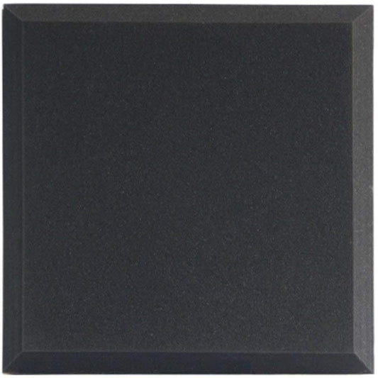 Anti-noise piano room sound absorbing cotton, environmental protection durable acoustic panel entertainment venue wall soundproof foam household supplies (purple) (black)