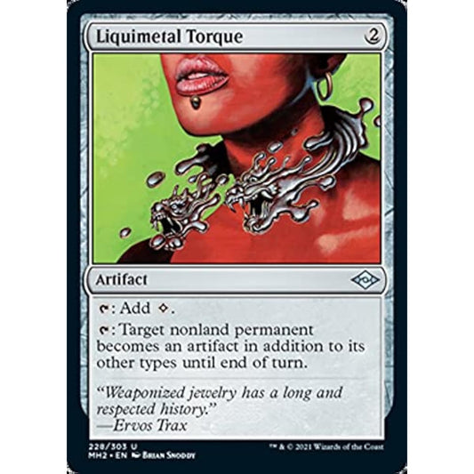Magic: The Gathering - Liquimetal Torque (228) - Foil - Modern Horizons 2