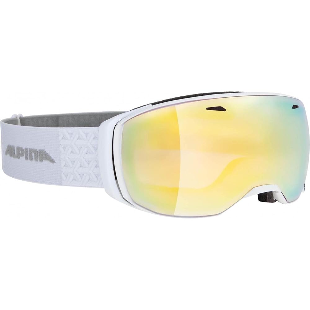 [Alpina] Ski Snowboard Goggles Unisex Compact Type Polarized Dimming Mirror Lens Glasses Can Be Used ESTETICA QV