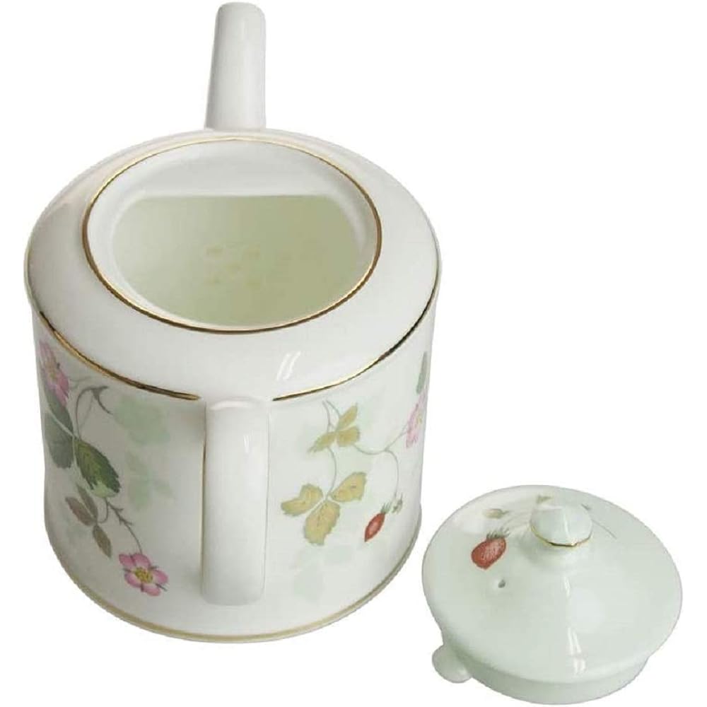 [Regular Imported Product] Wedgwood Wild Strawberry Pastel Small Teapot 300ml Wedding Gift Present 50105506880