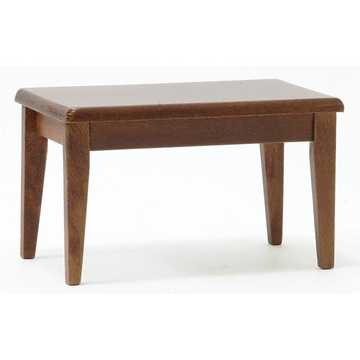 Classics by Handley Dollhouse Miniature Rectangular Kitchen Table, Walnut