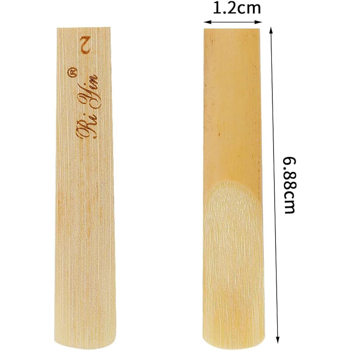 Clarinet Reeds Strength 2.0 Traditional B Flat Clarinet Reeds with Box Pack of 10