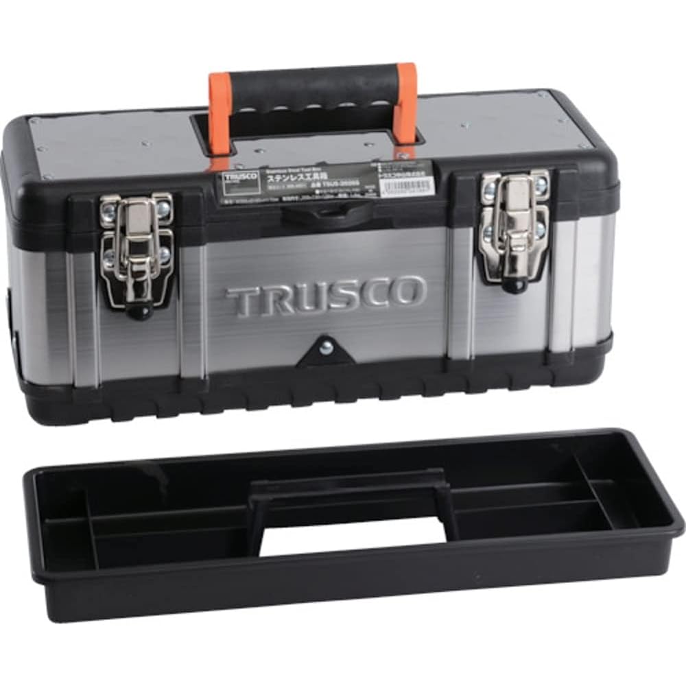 TRUSCO Stainless Steel Tool Box L Size TSUS-3024L