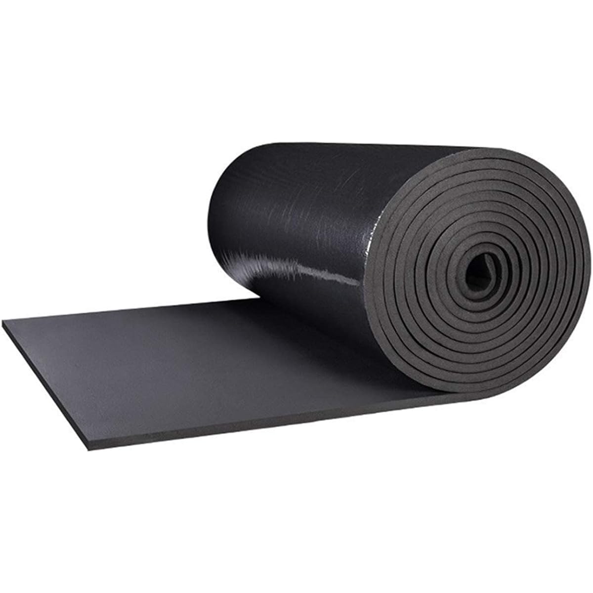 High density soundproof foam, bedroom, living room, sound absorbing cotton, moisture proof, flame retardant acoustic panel (blue) (black)
