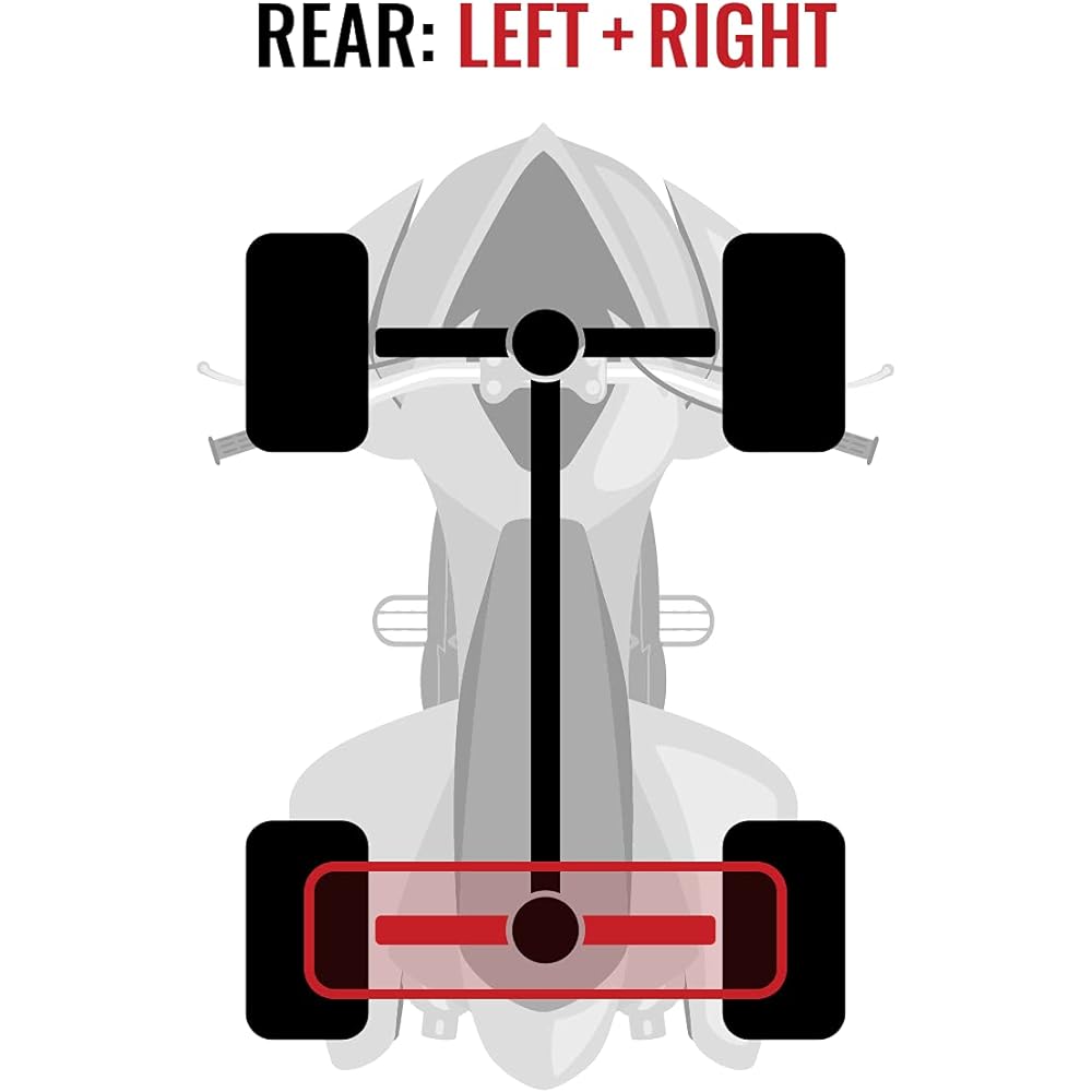 Sixity 2007-2013 Yamaha 700 Grizzly 4X4 Rear Right Axle XT Pair Back Driver Passenger Seat YFM7FG Complete Side