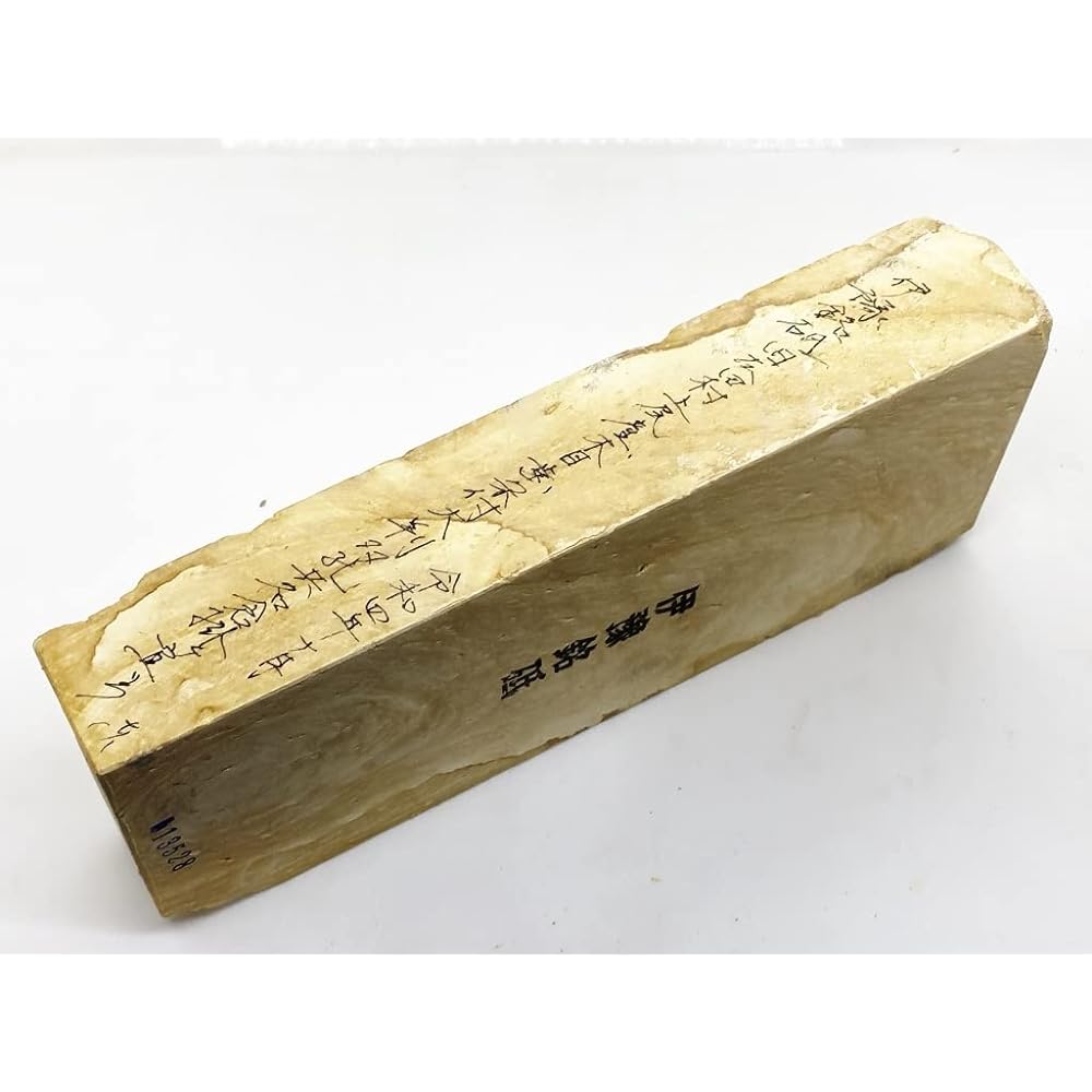 Natural whetstone Iyo name whetstone formerly produced in Kamio, Hirota village, large size porous with wood grain toothing, please use Nakura #28 /1,709g
