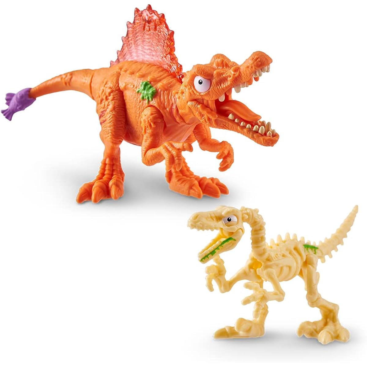 Smashers Glowing Mini Dinosaur Spinosaurus by ZURU Lava Slime Surprise Series 4 for Boys and Kids, Limited Edition Combo Pack