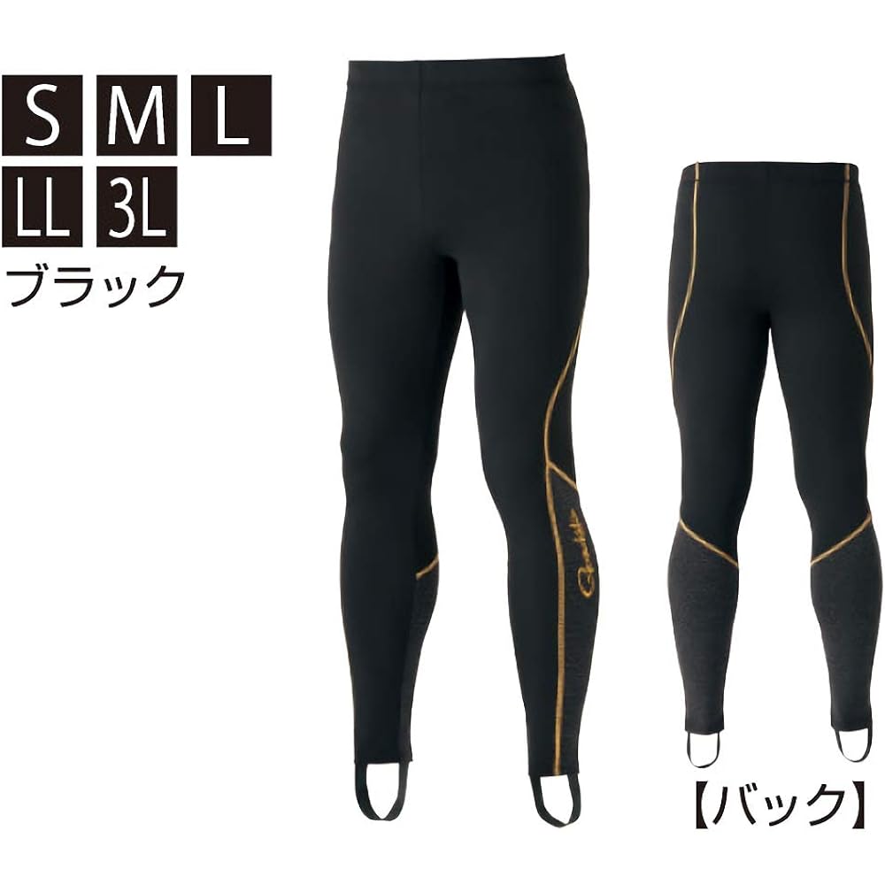 Gamakatsu 2WAY Stretch Undertights GM3621 Black