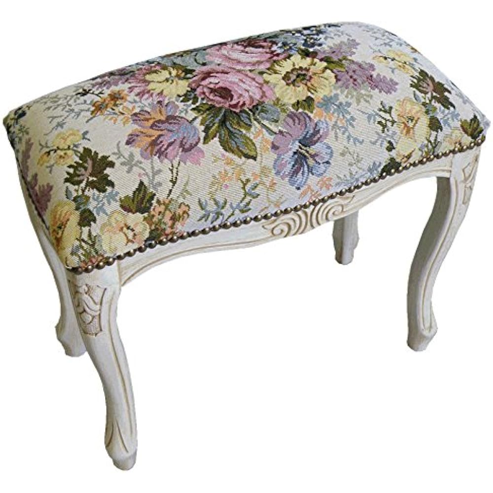 Pacific GLD Italian Classic Chair Stool S Flower 51176 47×43.5