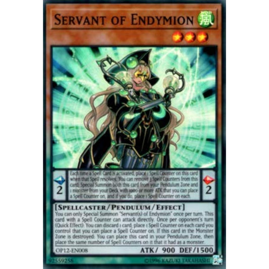 Servant of Endymion - OP12-EN008 - Super Rare - Unlimited Edition