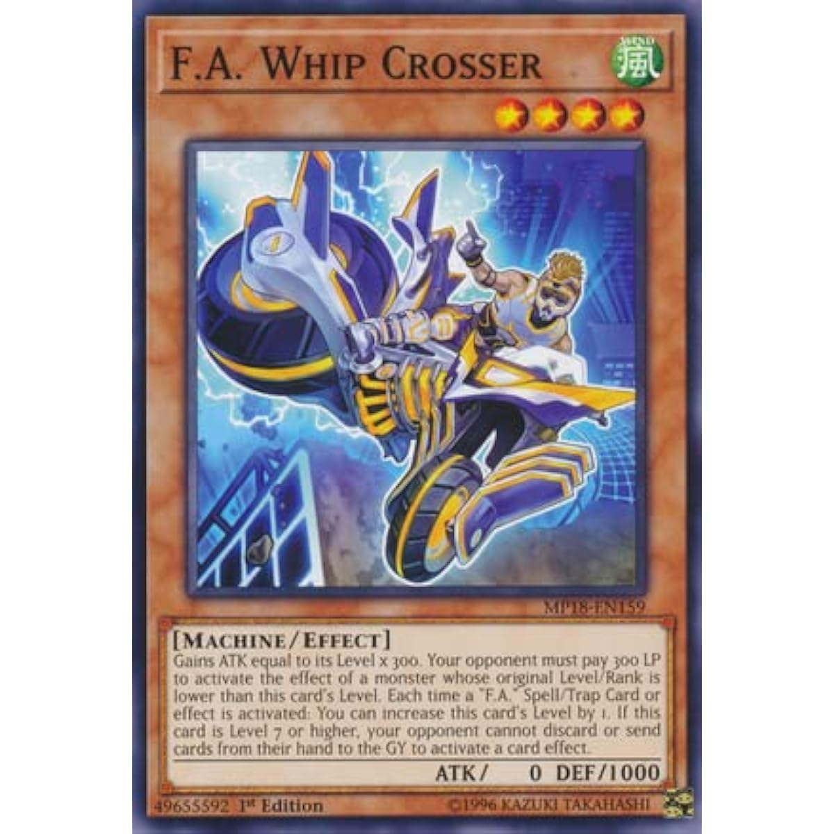 F.A. Whipcrosser - MP18-EN159 - Common - 1st Edition